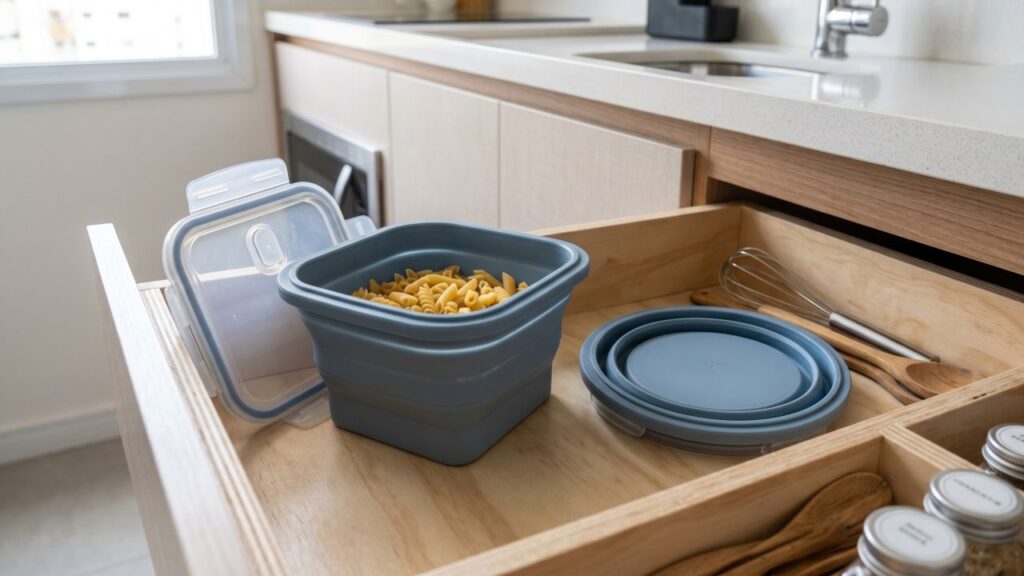 Os recipientes Tupperware empilháveis estão fora de moda: nova tendência ocupa menos espaço e moderniza a sua cozinha