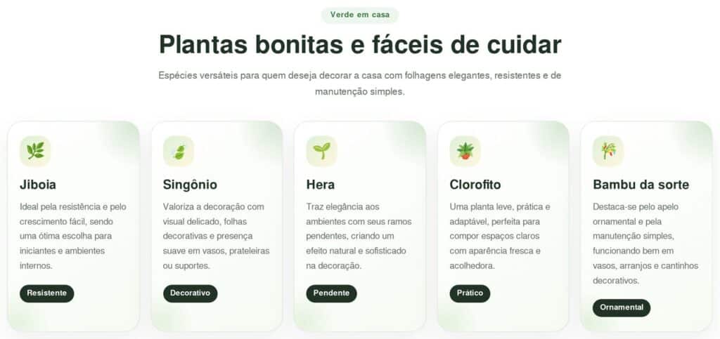 5 plantas bonitas que podem crescer na água para deixar a casa mais leve e fresca