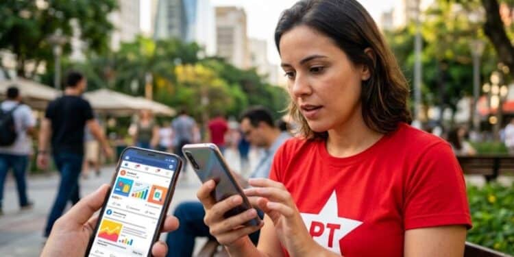 PT ultrapassa R$ 1 milhão em anúncios impulsionados nas redes sociais em um mês