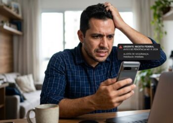 Receita Federal emite alerta urgente para nova fraude digital que simula pendências no imposto de renda