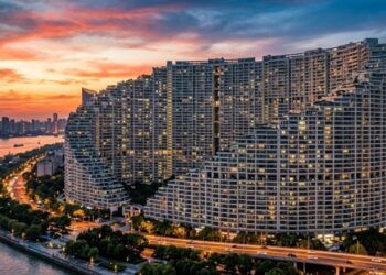 A gigantesca construção na China que desafia a engenharia moderna e reúne população maior que grande parte das cidades do Brasil