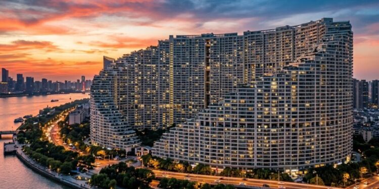 A gigantesca construção na China que desafia a engenharia moderna e reúne população maior que grande parte das cidades do Brasil