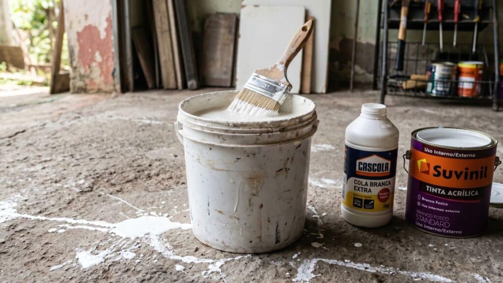 Revestimento líquido feito em casa protege muros contra sol e chuva, evita descascamento e aumenta a durabilidade da pintura