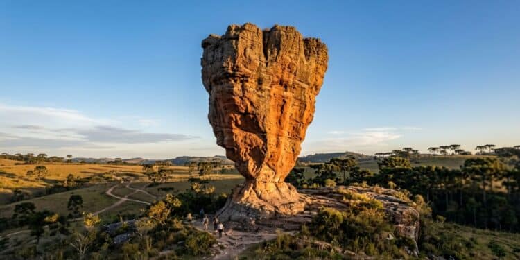 Formações milenares e cartões-postais famosos marcam o primeiro parque tombado do Paraná - Imagem ilustrativa