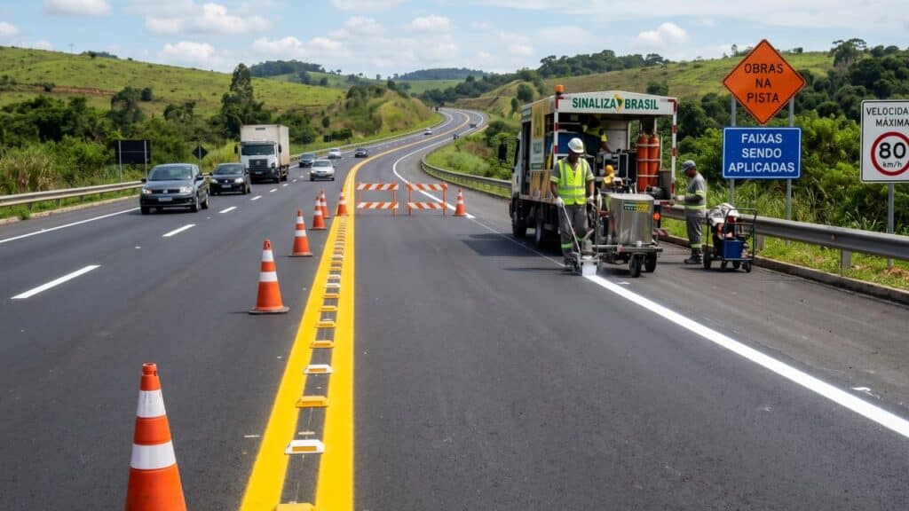 Trechos da BR-470/RS ganham reforço no pavimento e na sinalização em corredor estratégico do RS