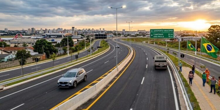 Governo de SP entrega duplicação e modernização de rodovia importante em Campinas com investimento de R$ 124,3 milhões, que vai beneficiar mais de 50 mil moradores e facilitar o acesso ao Aeroporto Internacional de Viracopos