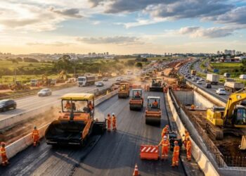 Rodovia Zeferino Vaz tem obras em ritmo acelerado entre Paulínia e Campinas e investimento de R$ 180 milhões promete otimizar a circulação de veículos, com maior equilíbrio na distribuição dos fluxos