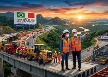 China amplia influência com a Nova Rota da Seda e mira o setor de rodovias no Brasil com megaprojeto de R$ 330 bilhões para acelerar a modernização da infraestrutura