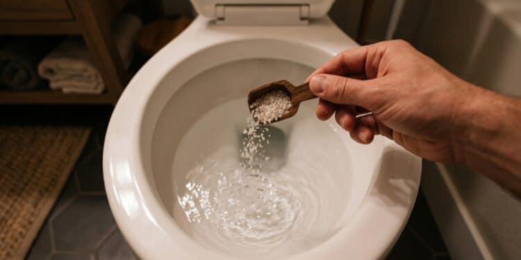 Método de higienização noturna para 2026 utiliza sal grosso para manter a tubulação livre de gordura e resíduos orgânicos