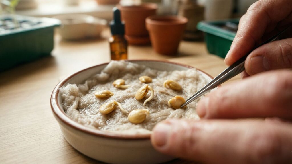 Como fazer sementes de pimentão começarem a brotar em 12 horas mesmo sem ter muita experiência