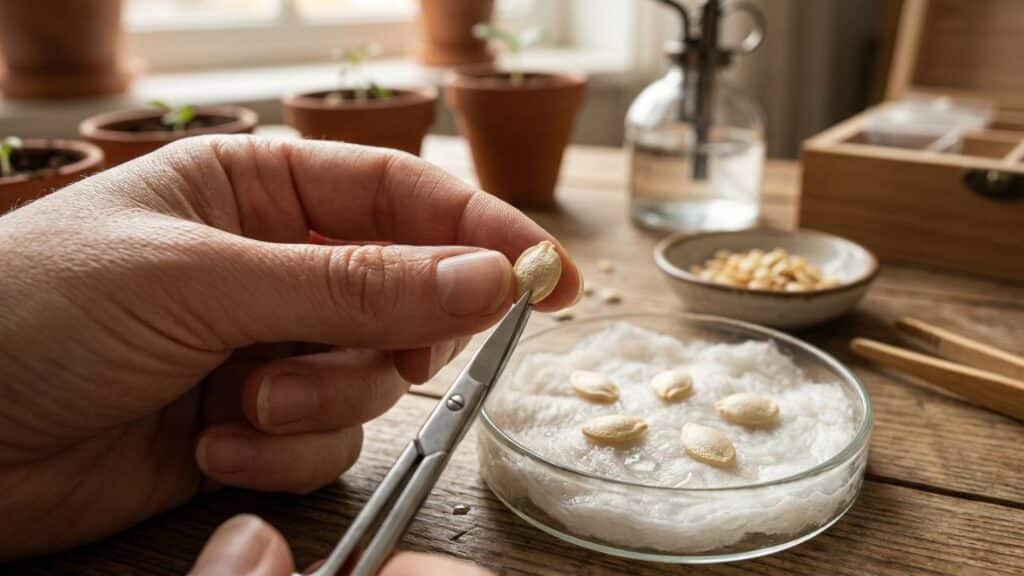 Como fazer sementes de pimentão começarem a brotar em 12 horas mesmo sem ter muita experiência