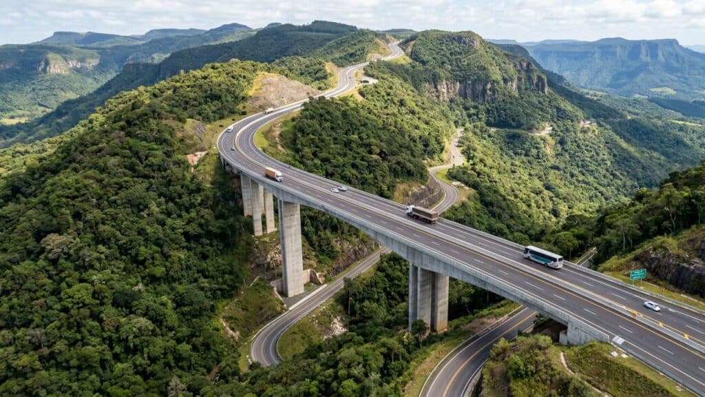 Com $ 315 milhões investidos, as obras da BR-285 entregam 22 quilômetros e encerram uma etapa histórica na Serra da Rocinha
