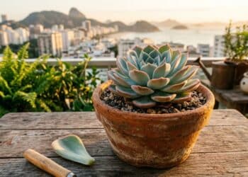 Propagação caseira permite aumentar coleção de suculentas com custo zero