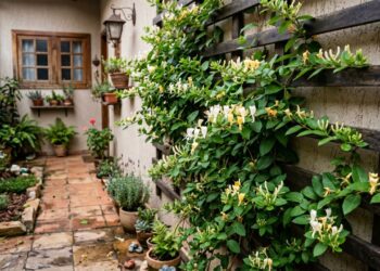 Nem hera nem bougainvillea: a trepadeira que os jardineiros escolhem para jardins pequenos