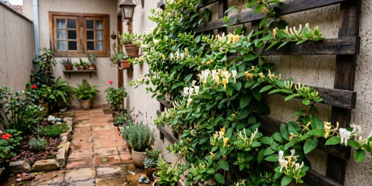 Nem hera nem bougainvillea: a trepadeira que os jardineiros escolhem para jardins pequenos