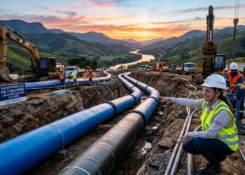 Vale do Paraíba receberá megainvestimento de R$ 3 bilhões em obras de água e esgoto até 2029 para impulsionar infraestrutura e alcançar a universalização do saneamento básico