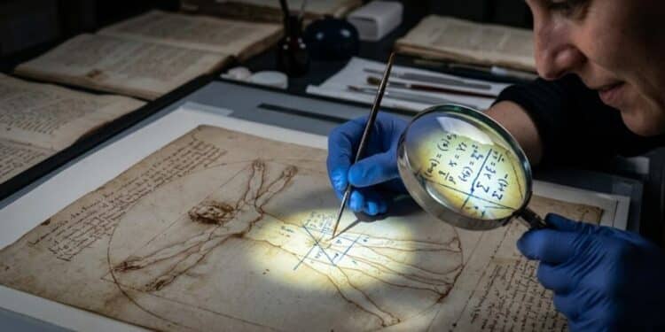 Desenho de Leonardo da Vinci revela detalhe oculto que pode desvendar mistério de 500 anos e resolver um dos maiores enigmas da arte e da matemática