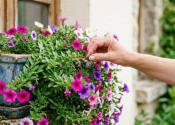 Conheça as 9 flores em cascata que prosperam em floreiras de janela