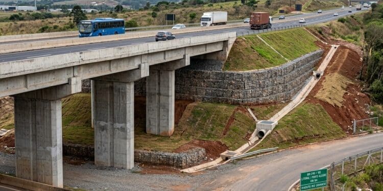 DNIT conclui obra de R$ 22 milhões em viaduto da BR-290 danificado pela enchente no Rio Grande do Sul