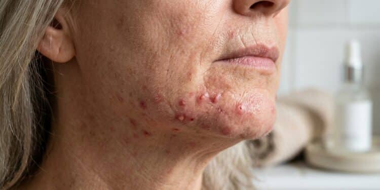 Acne durante a menopausa: uma preocupação da maturidade que requer aconselhamento profissional
