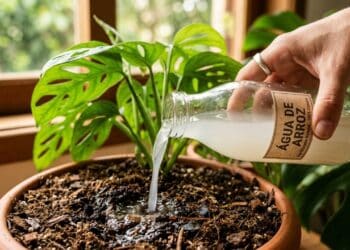 É possível usar água de arroz para fertilizar plantas de interior? Especialistas opinam
