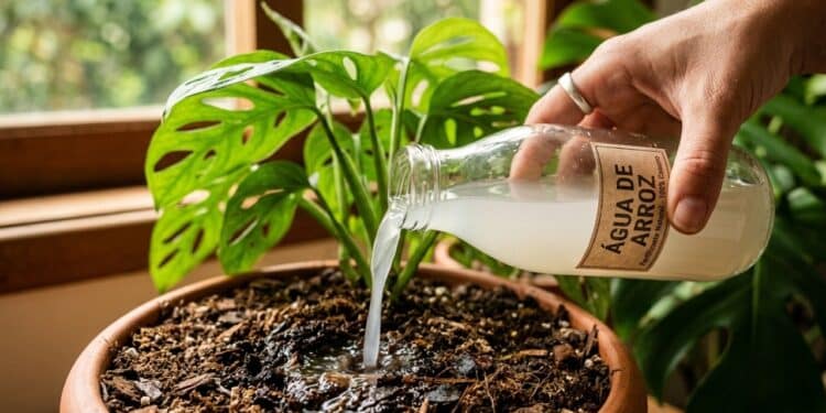 É possível usar água de arroz para fertilizar plantas de interior? Especialistas opinam