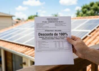Governo pode dar desconto de até 100% no IPTU em 2026 para quem tem energia solar