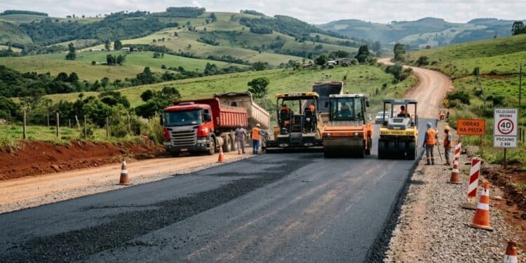 Governo inicia obra de R$ 27,82 milhões para pavimentar 15,4 km da ERS-491