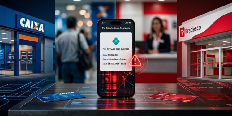 Clientes da Caixa e do Bradesco que usam Pix devem redobrar a atenção com este alerta de 31/05