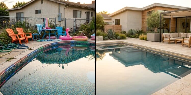 7 coisas que deixam sua piscina com aparência brega, segundo especialistas em design