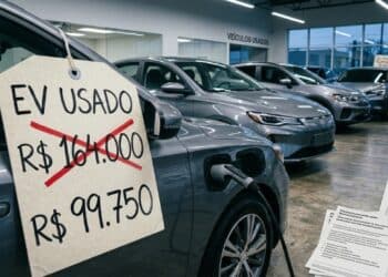 Carros elétricos perdem até R$ 94 mil em valor e assustam donos na hora da revenda