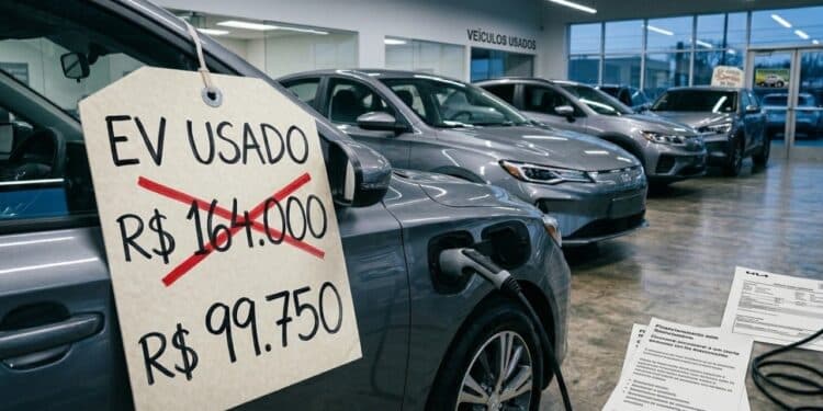 Carros elétricos perdem até R$ 94 mil em valor e assustam donos na hora da revenda