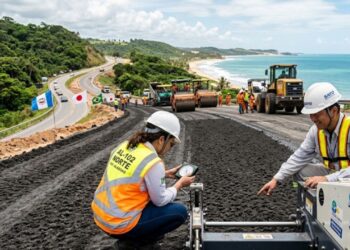 Megapacote de R$ 5 bilhões vai modernizar a Rodovia AL-1O2 Norte com uso de tecnologia japonesa para aumentar a estabilidade do solo-cimento de alta resistência
