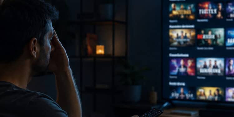 A “Fadiga da Decisão”: por que escolher o que assistir na TV cansa mais do que o trabalho e como blindar sua noite