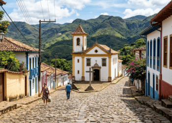 Essa antiga “Cidade da Pedra” encanta visitantes pela atmosfera histórica e pelo charme das ruas de inspiração europeia