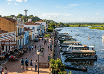 Fundada em 1778, a "Capital do Pantanal" é o império histórico que une safáris de onças e culinária exótica na fronteira