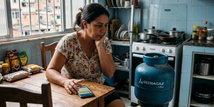 Minha vizinha achou que nunca mais conseguiria comprar gás depois da mudança no benefício