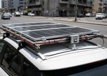 Proprietário de BYD monta usina solar no teto do carro para carregar "de graça"