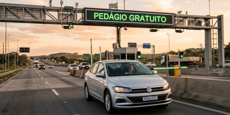 Nova lei reduz custos de quase 2 milhões de motoristas com pedágio zerado