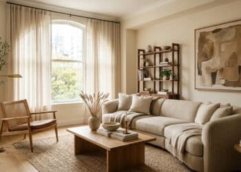 Apartamento de Capa: por que o off-white amendoado virou tendência no design de interiores