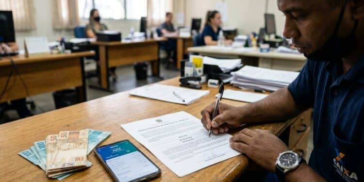 Regra de acordo no FGTS permite saque de parte do saldo e reduz multa pela metade em 2026