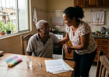 Dona Elza cuidava da mãe idosa e achou que ia perder o único apoio financeiro que tinha em 2026