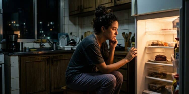 Fome de Prazer às 22h: por que seu cérebro pede comida quando o que falta é descanso emocional
