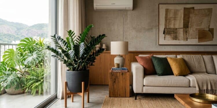 Planta blindada se adapta a espaços fechados e mantém aparência impecável por mais tempo