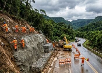 Obras na Serra Gaúcha avançam com R$ 244,7 milhões para recuperar trechos afetados por enchentes