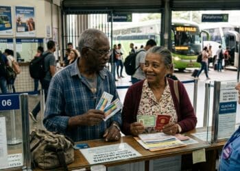 Benefício permite viagem gratuita para brasileiros com 60 anos ou mais e chama a atenção dos idosos brasileiros