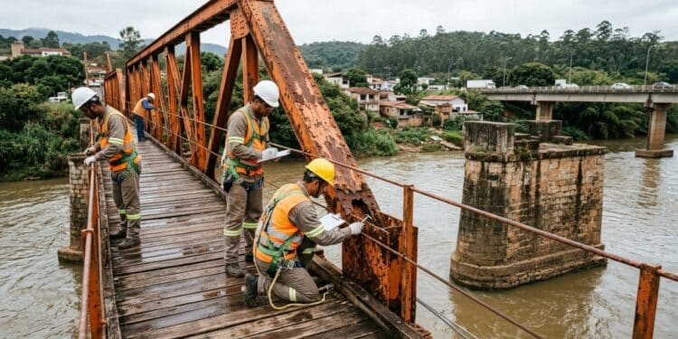 Passarela sobre o Rio Piedade terá reforma de R$ 596 mil para reforçar segurança na PR-092