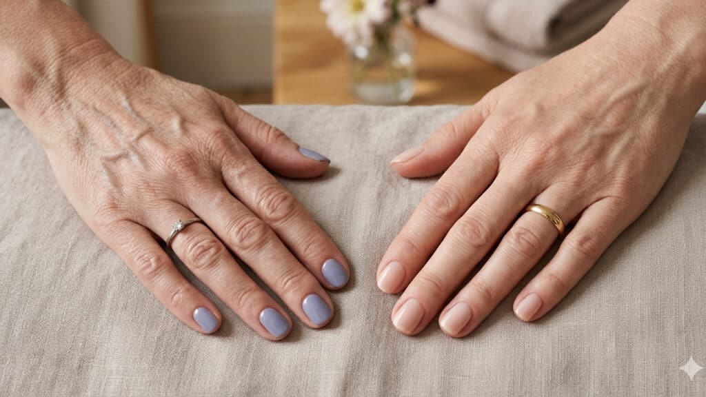 manicure clean girl