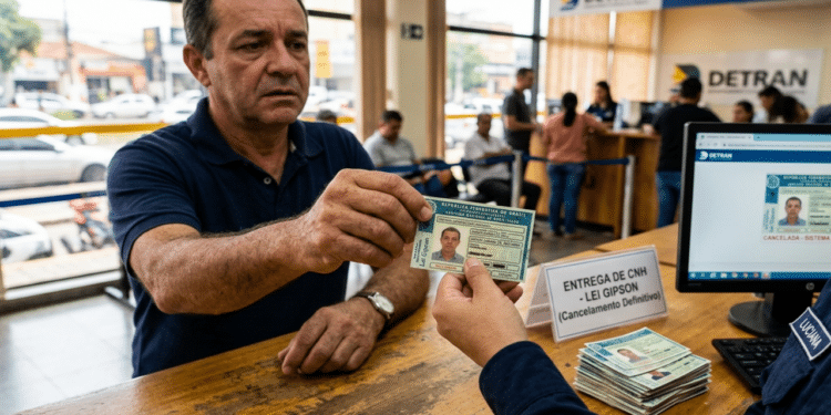 Carteiras de habilitação canceladas de forma definitiva com nova lei que atinge motoristas desta lista específica