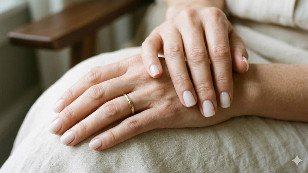 manicure clean girl
